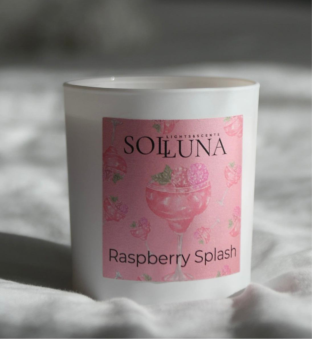 Candle jar Raspberry Splash