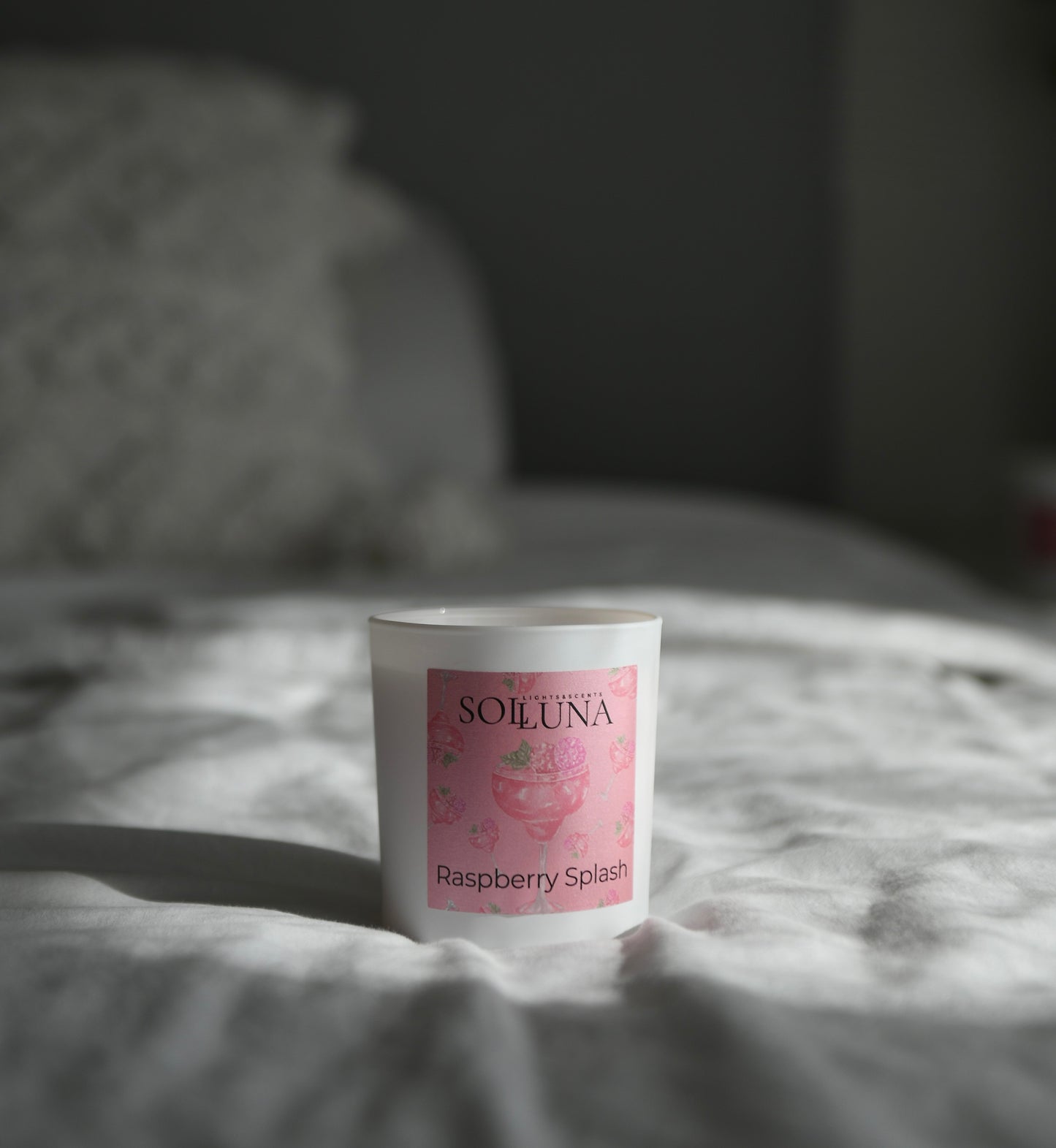 Candle jar Raspberry Splash