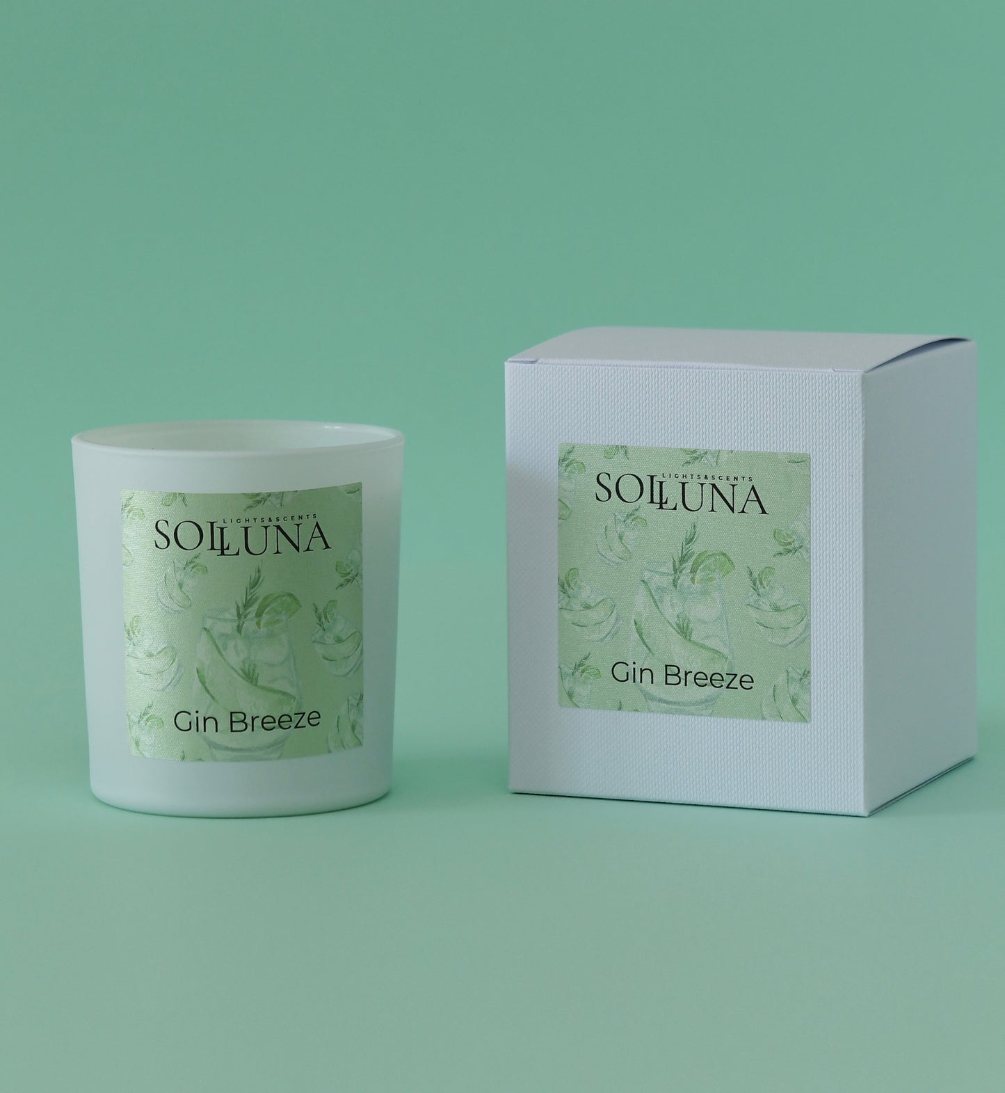 Candle jar Gin Breeze