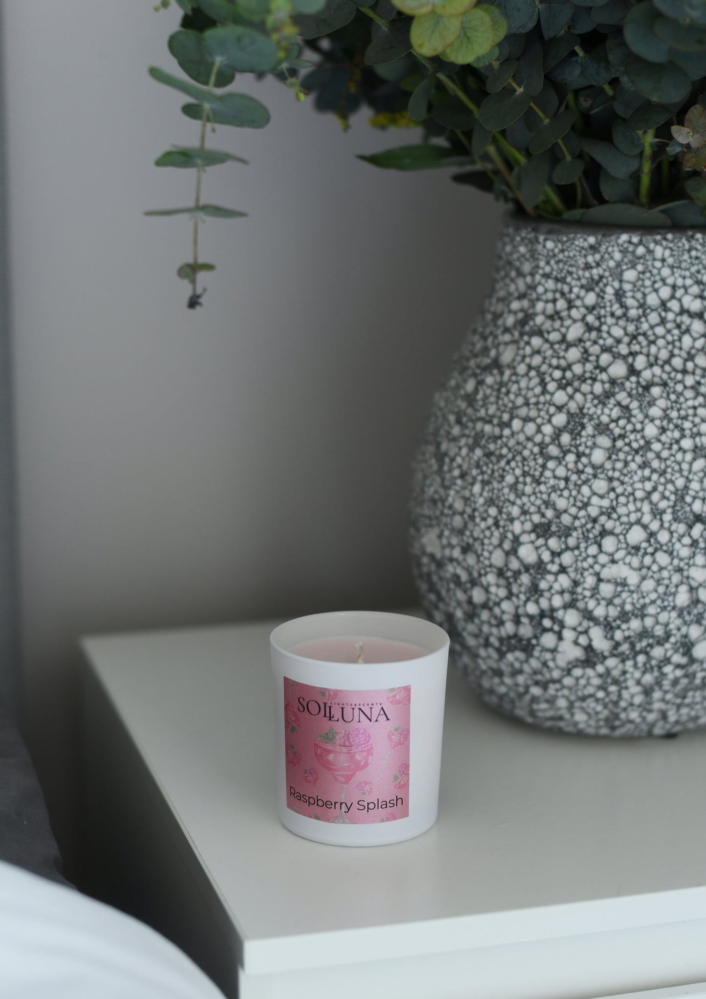 Candle jar Raspberry Splash