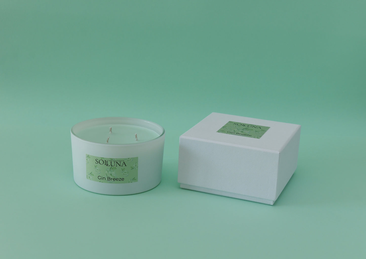 3-Wick Candle Gin Breeze
