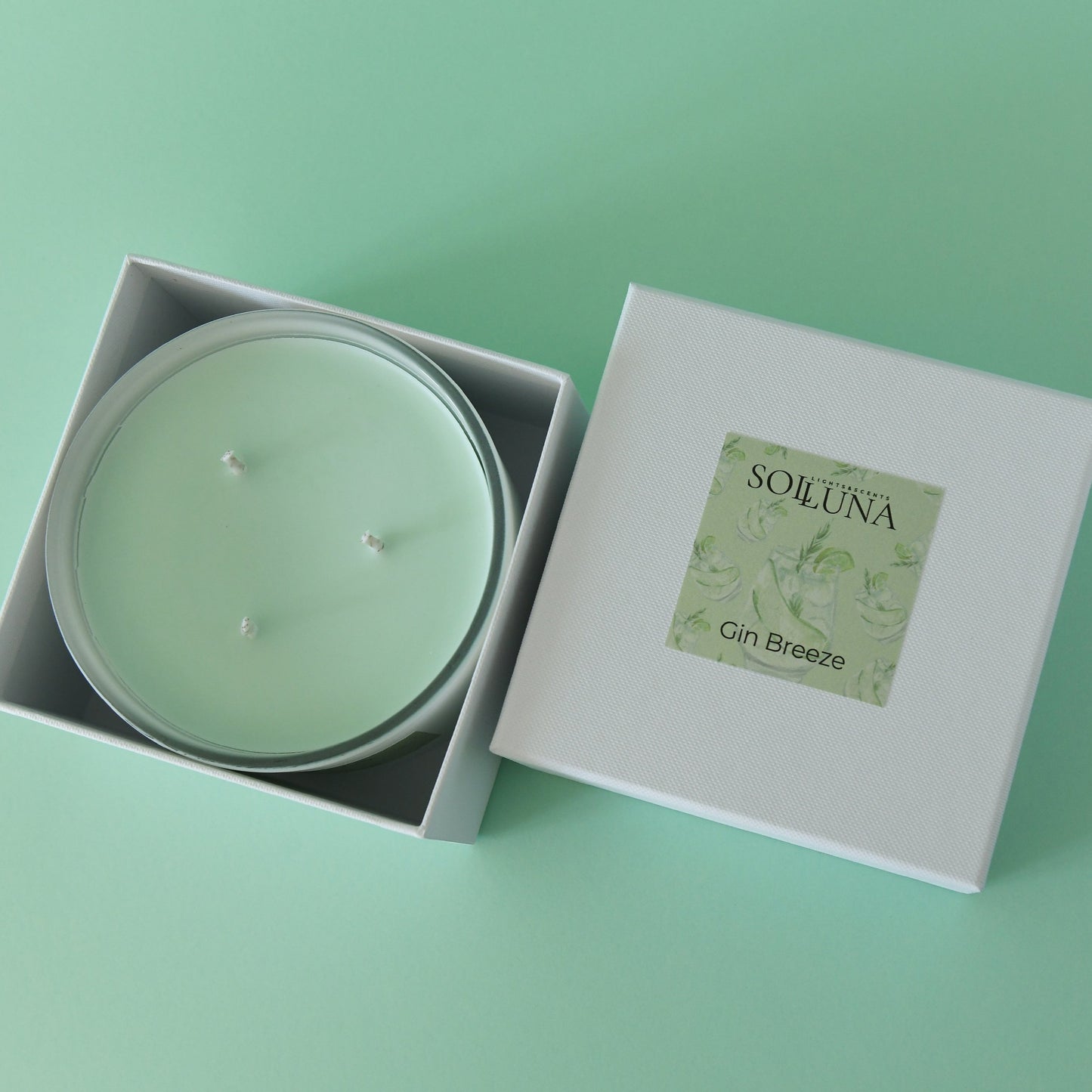 3-Wick Candle Gin Breeze