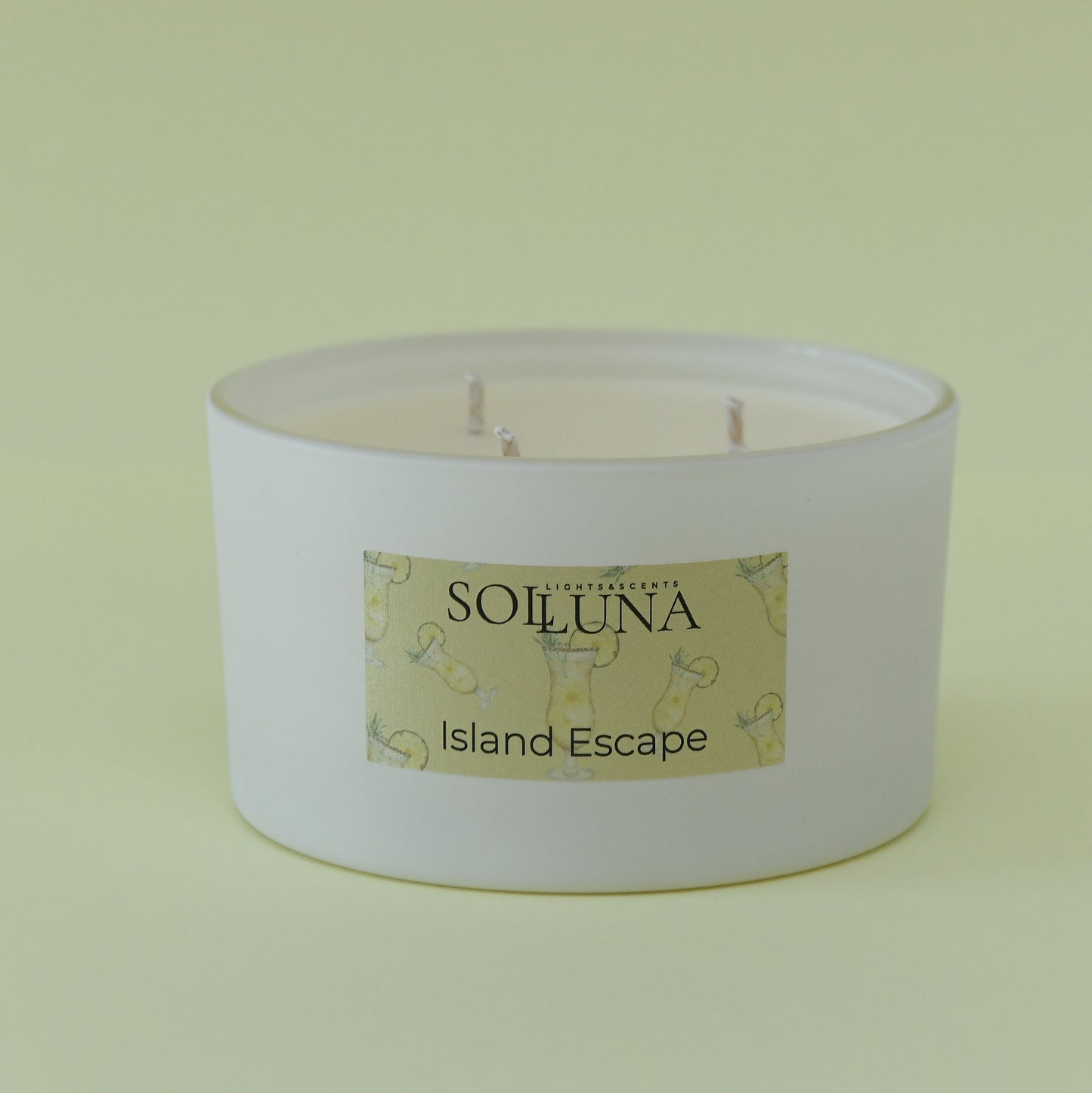 3-Wick Candle Island Escape