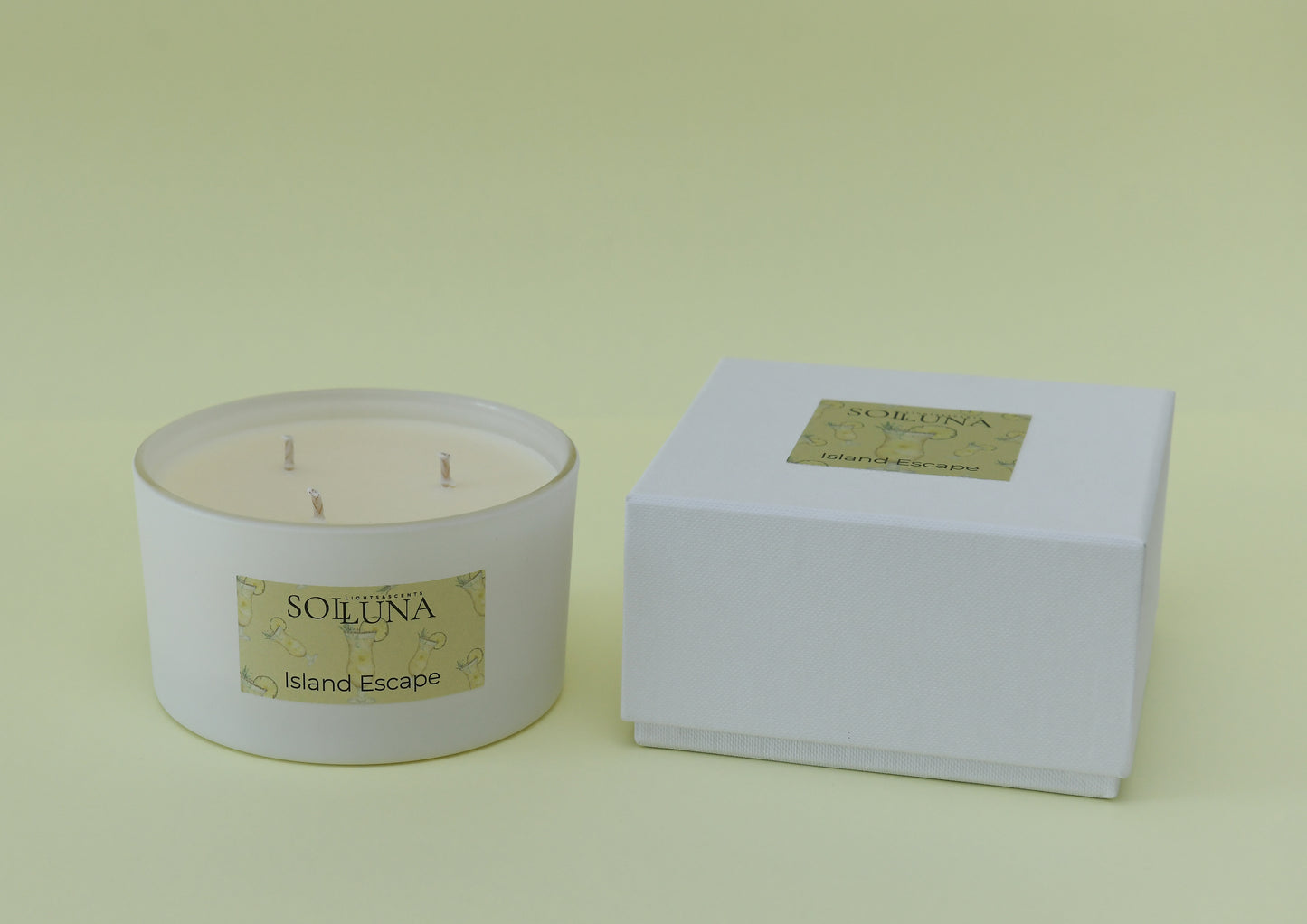 3-Wick Candle Island Escape