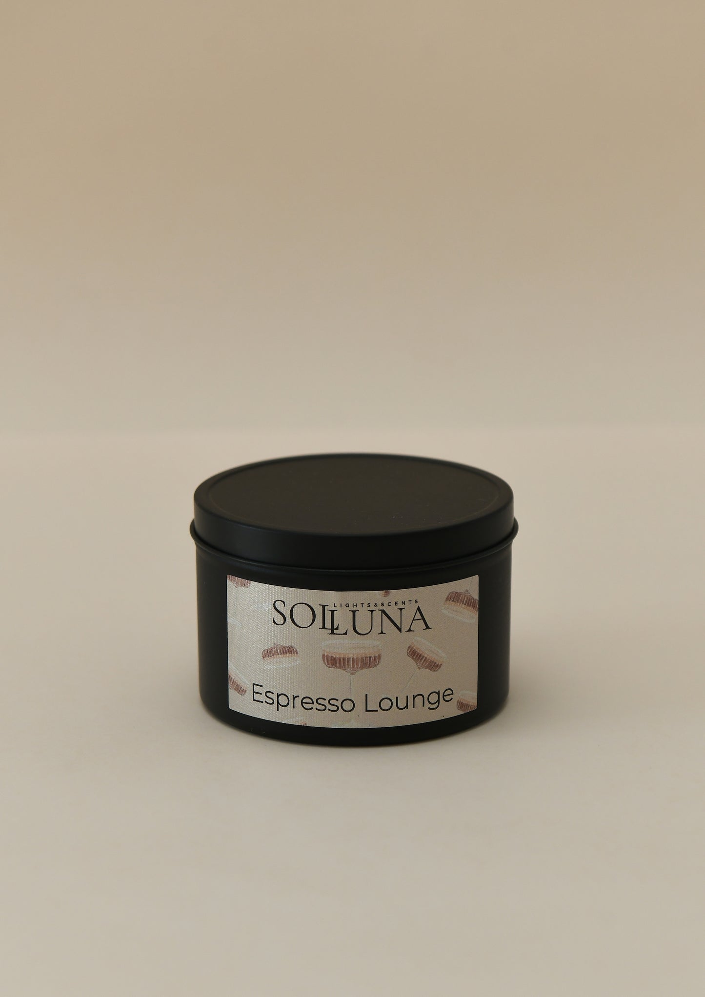 Candle tin Espresso Lounge