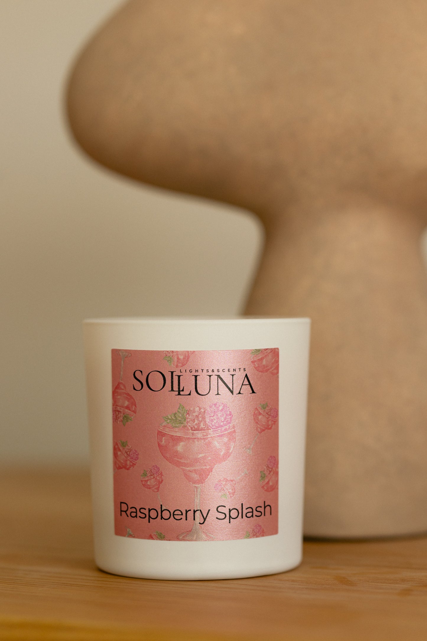 Candle jar Raspberry Splash