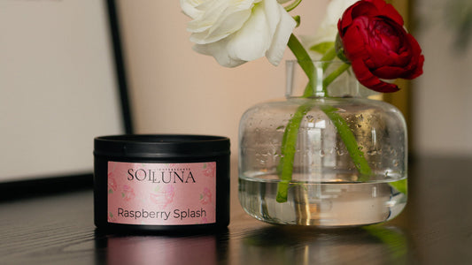 Candle tin Raspberry Splash