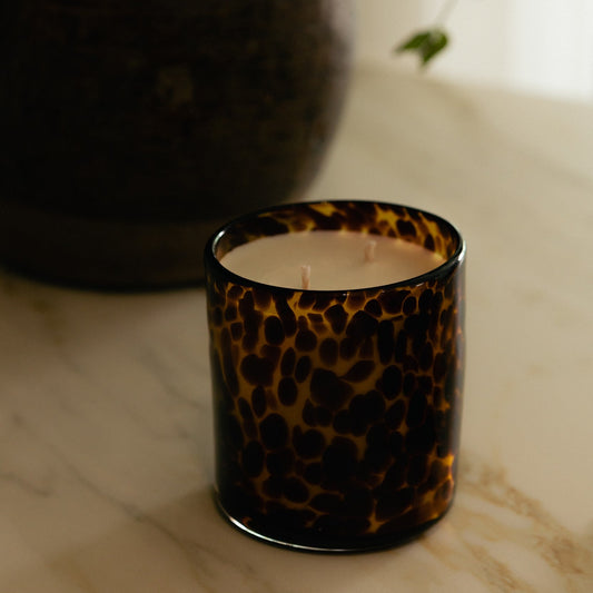 Candle Leopard Jar Secret Scents Cosy Heaven