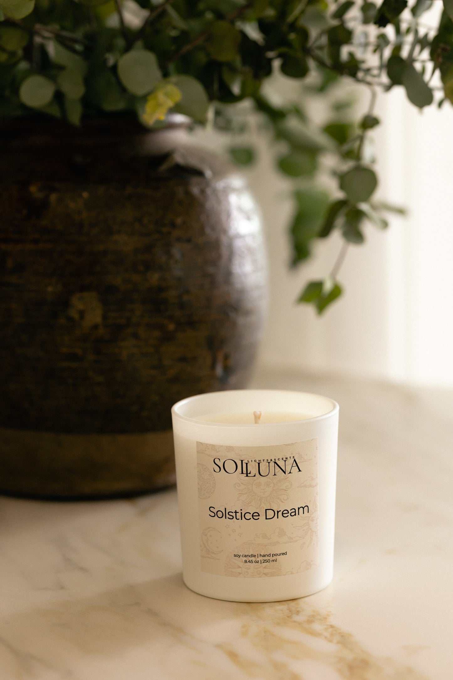 Candle Jar Solstice Dream