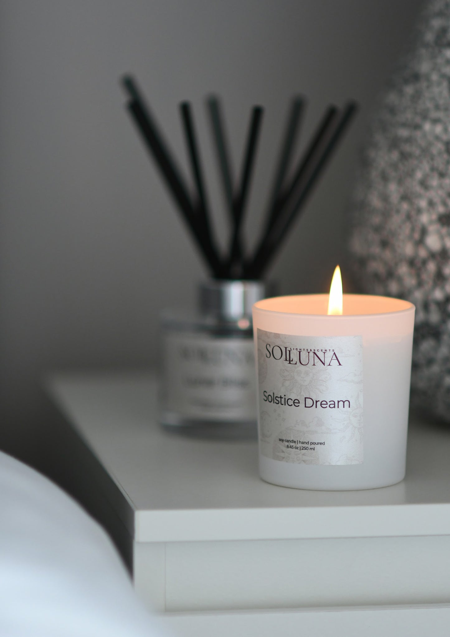 Candle Jar Solstice Dream