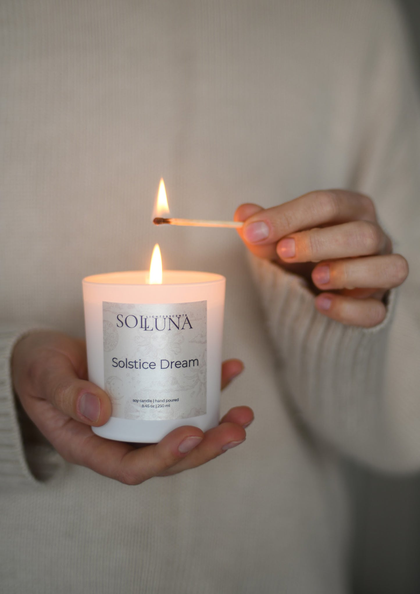 Candle Jar Solstice Dream