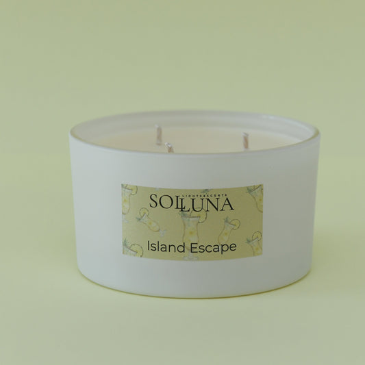 3-Wick Candle Island Escape